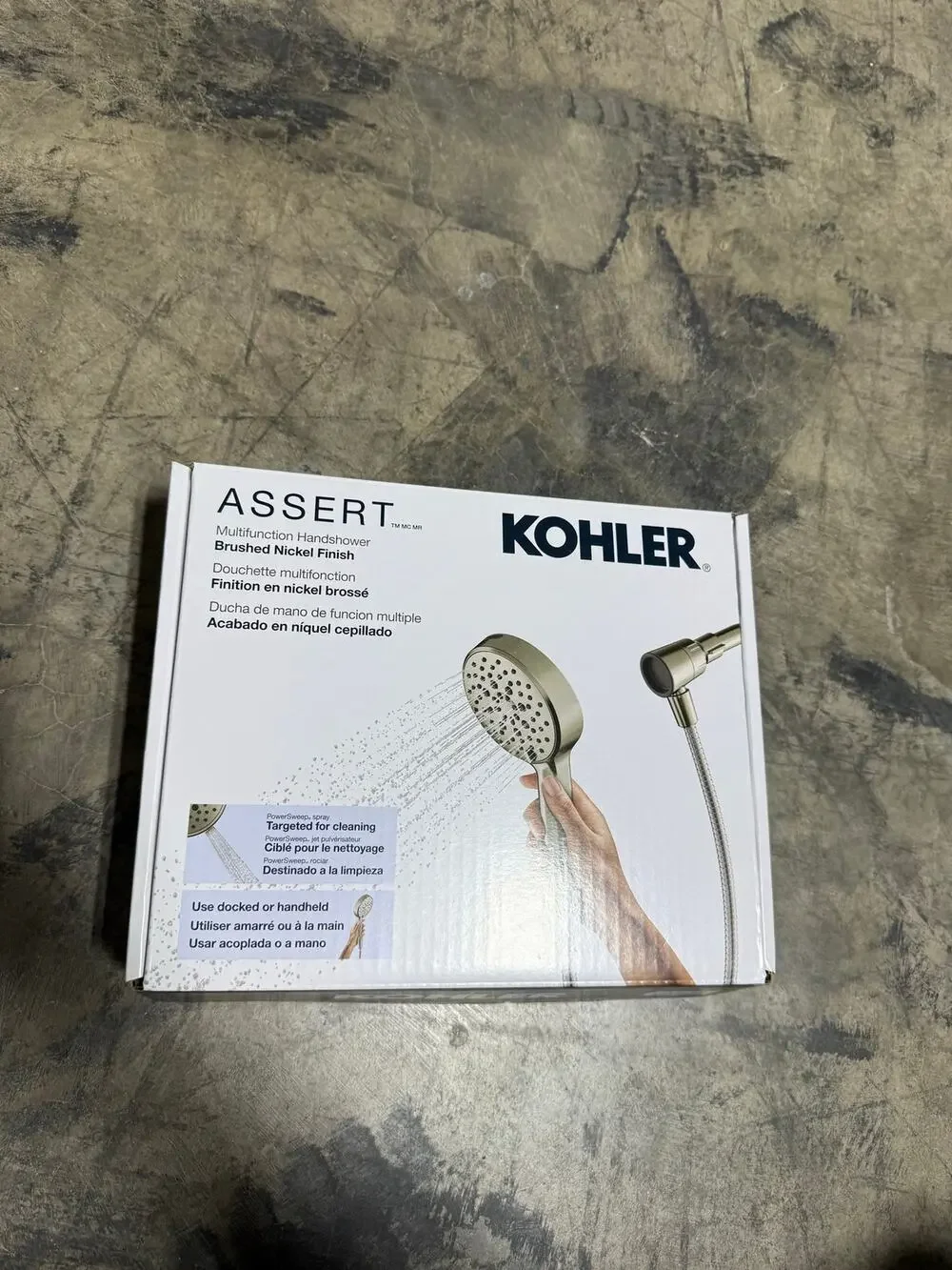 Kohler Assert Multifunction Handshower Brushed Nickel